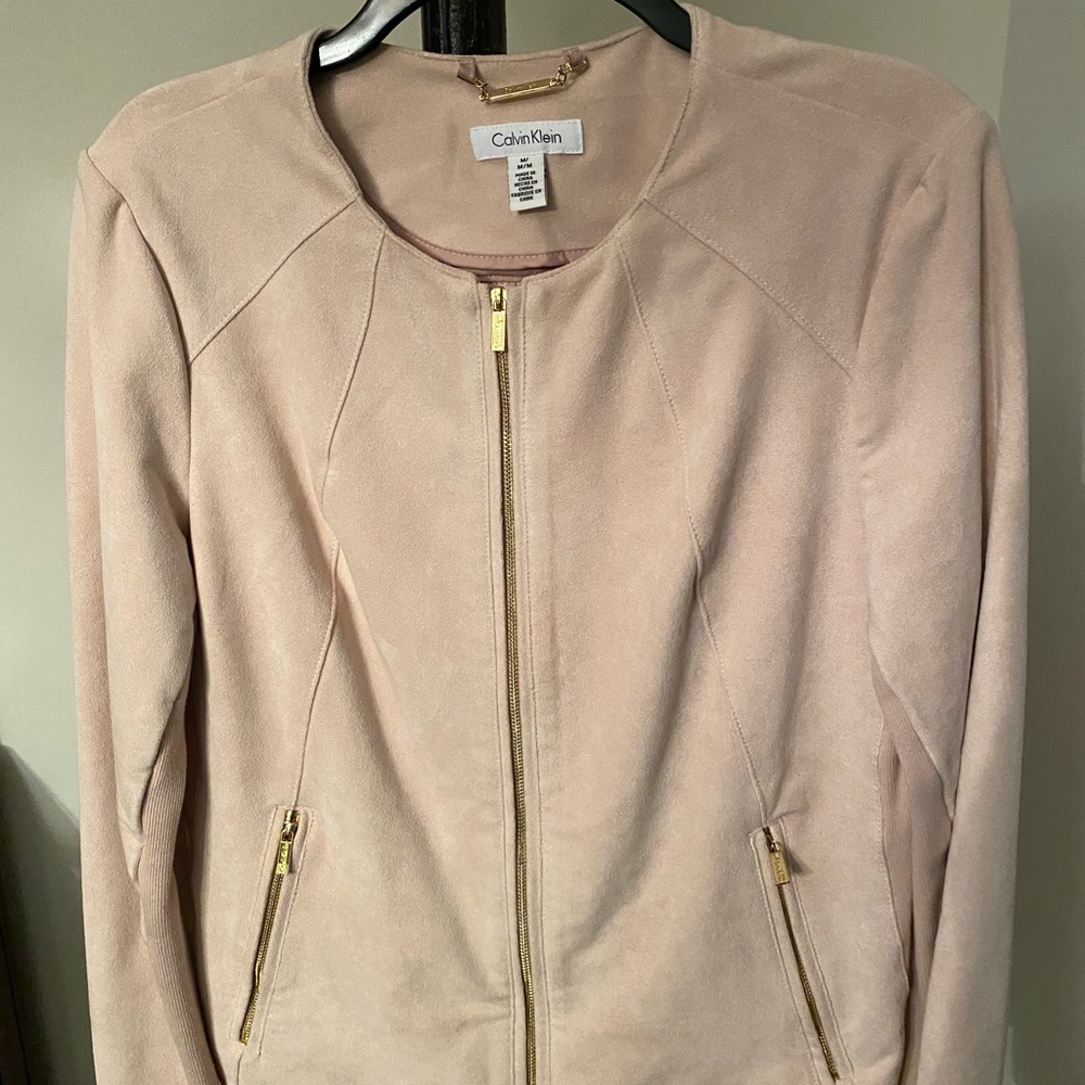 Calvin Klein blush color jacket - size M